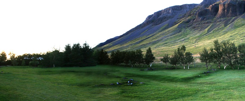 Eyjarétt undir Meðalfelli Eyjarétt