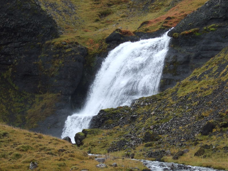 Kálfabanafoss í Flekkudal