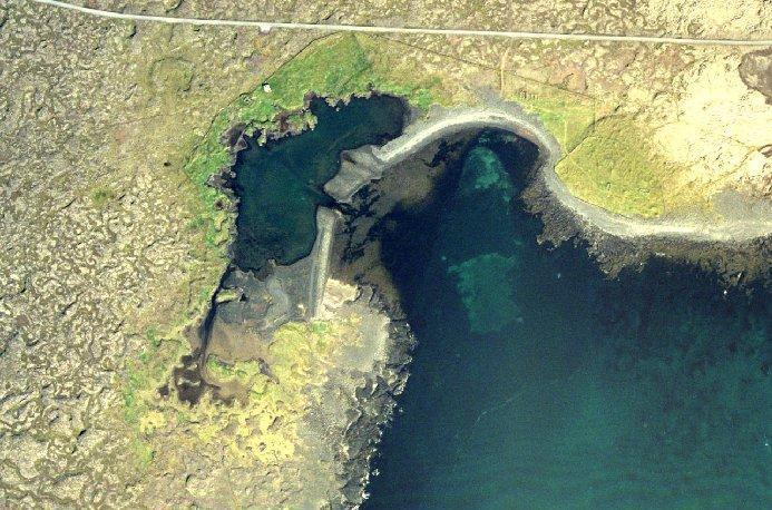 Herdísarvík-loftmynd Herdísarvík