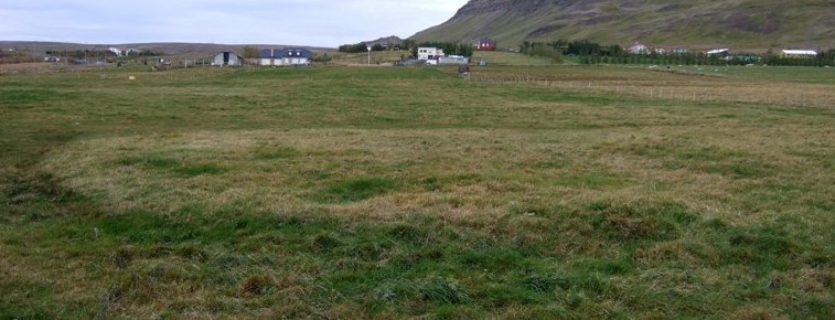 Óþekkt hringlaga tóft í Mosfellsdal Óþekkt