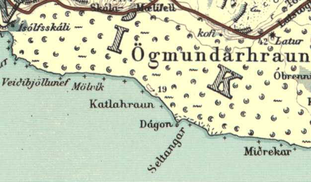 Sögukort við Járngerðarstaði Sögukort við Járngerðarstaði