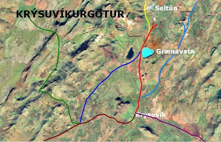 Krýsuvíkurgötur