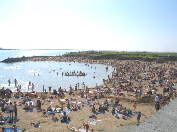 Nauthólsvík í dag Nauthólsvík