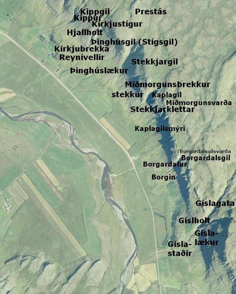 Reynivellir - ornefni