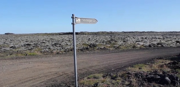 Vegur að Selatöngum Selatangar-510
