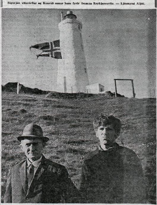 sigurjon og sonur