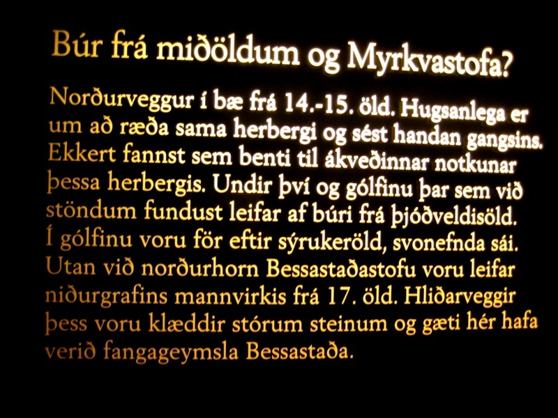 Bessasta�astofa - fornleifar